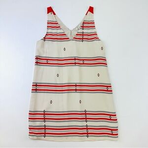 Joie silk shift Vneck dress Small lined Vneck summer Lightweight sleeveless